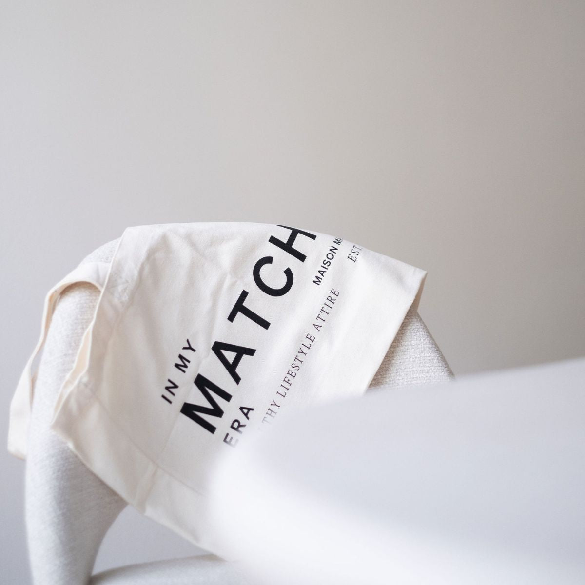 TOTE BAG "IN MY MATCHA ERA"